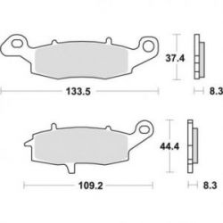 Nosič centrálního kufru HONDA XL 700V TRANSALP (08-13) ( s plotnou Monokey )