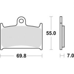 Nosič centrálního kufru KAWASAKI ER-6N / ER-6F 650 (05-08) ( bez plotny )