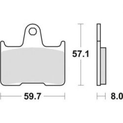 Nosič centrálního kufru KAWASAKI ER-6N / ER-6F 650 (12-15) ( bez plotny )