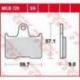 TRW LUCAS KLOCKI HAMULCOWE KH254 ORGANIC SUZUKI GSXR 600 04-05, GSF 650 05-06, GSXR 750 04-05, GSX 1400 01-07, TYŁ