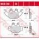TRW LUCAS KLOCKI HAMULCOWE KH377 ORGANIC YAMAHA MT 125 14-, YZF 125 08-18, TYŁ