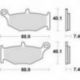 TRW LUCAS KLOCKI HAMULCOWE KH419 SINTER STREET SUZUKI GSR / GSXR 600 06-10, GSXR 750 06-10, DL 1000 14-, B-KING 1300 07-10, GSX