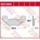 TRW LUCAS KLOCKI HAMULCOWE KH468 SINTER OFFROAD CAN-AM DS 450 08-15, TYŁ (PROMOCJA)