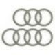 NACHMAN PRZEKŁADKI TARCZ SPRZĘGŁOWYCH YAMAHA YZF400 98,WR400F 98-01,XT600 84-02,TT600R/RE/S/N 83-09 (134,0X100,3X1,2X27T)-7X (PS