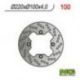 NG TARCZA HAMULCOWA TYŁ KAWASAKI ZX 6R '98-'07, ZX10R, ER6F/N, KLE 650VERSYS 07-14 (220X100X4,0MM) (4X10,5MM)