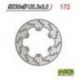NG TARCZA HAMULCOWA PRZÓD KAWASAKI KMX 125 (86-03) (230X120X4) 6 OTWORÓW ŚR.10,5