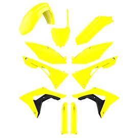 Sada plastů Honda CRF 250/450, 17-18, žlutá NEON, Polisport