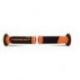 PROGRIP MANETKI PG732 ROAD (22+25MM, DŁ.125MM) KOLOR POMARAŃCZOWY FLUO/CZARNY (DWUSKŁADNIKOWE) (732-296) (PG732/9)