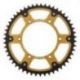 SUPERSPROX ZĘBATKA TYLNA 808 51 STEALTH (STALOWO-ALUMINIOWA) SUZUKI RM/RMZ (JTR808.51) KOLOR ZŁOTY