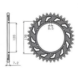 Spojkové lamely Prox Yamaha YZF/WR 250, 08-18