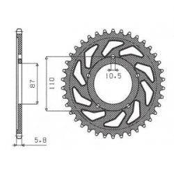 Spojkové plechy Prox KTM SX-F 250 (06-12), Honda CRF 250R (04-19)