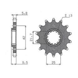 Sada ložisek kyvné vidlice Pivot Works, Honda CR 125/250/500 (88-92)