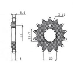 Sada ložisek kyvné vidlice Pivot Works, Honda XR 650R (00-07)