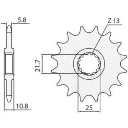 Sada ložisek kyvné vidlice Pivot Works,  Suzuki RM 85 (03-12)