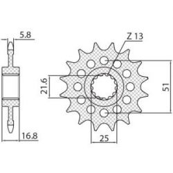 Plynové lanko Pro-X, KTM SX 50 (06-07)(10-11)