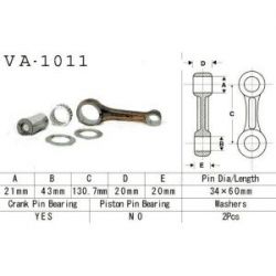 NOSNÁ TRUBKA VIDLICE YAMAHA YZF 125R '08-'12, PRŮMĚR 33 MM, DÉLKA 580 MM - VÝPRODEJ
