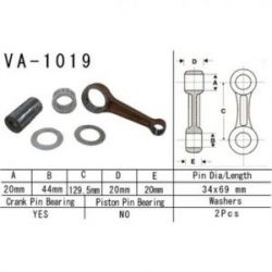 NOSNÁ TRUBKA VIDLICE KAWASAKI ZX 636 RR ('05-06), PRŮMĚR 41 MM, DÉLKA 553 MM