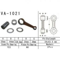 NOSNÁ TRUBKA VIDLICE SUZUKI SV 650 '99-'02, PRŮMĚR 41 MM, DÉLKA 595 MM
