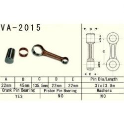 NOSNÁ TRUBKA VIDLICE SUZUKI GSXR 1100 '91-'94, PRŮMĚR 41 MM, DÉLKA 560MM