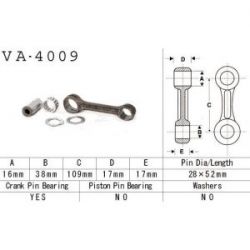 NOSNÁ TRUBKA VIDLICE KAWASAKI Z 1000 ('06-), PRŮMĚR 41 MM, DÉLKA 520 MM