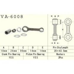 NOSNÁ TRUBKA VIDLICE SUZUKI GSF 600 BANDIT '01-'04, PRŮMĚR 41 MM, DÉLKA 625 MM