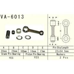 NOSNÁ TRUBKA VIDLICE SUZUKI VL 125 INTRUDER (98-), PRŮMĚR 37 MM, DÉLKA 620 MM