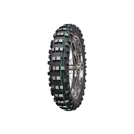 Mitas, pneu 140/80-18 EF-07 70R TT Super Light Enduro FIM (zelený pruh), zadní, DOT 07/2022 (26274)