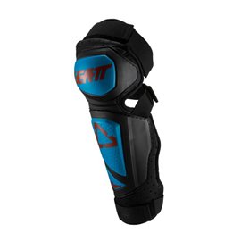 Leatt, chrániče kolen, 3.0 EXT Knee&Shin Guard,  barva černá/modrá, velikost L/XL