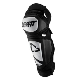 Leatt, chrániče kolen, 3.0 EXT Knee&Shin Guard, barva černá/bílá, velikost S/M