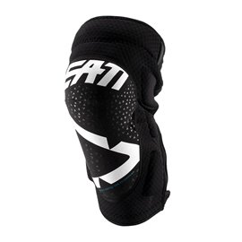 Leatt, chrániče kolen, 3DF 5.0 Zip Knee Guard, barva bílá/černá, velikost S/M
