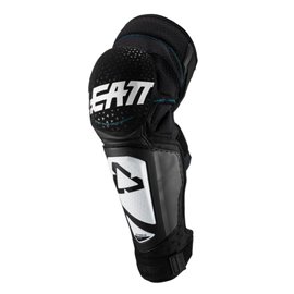 Leatt, chrániče kolen, 3DF Hybrid, EXT Knee&Shin Guard, barva bílá/černá, velikost L/XL