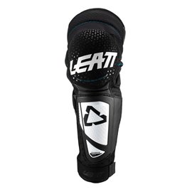 Leatt, chrániče kolen, 3DF Hybrid EXT, Junior Knee&Shin Guard, barva černá/bílá, velikost