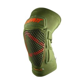 Leatt, chrániče kolen Airflex Pro, Knee Guard, barva zelená, velikost S