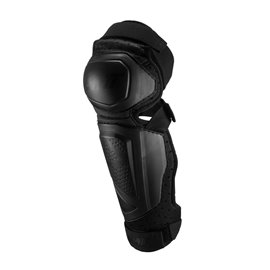 Leatt, chrániče kolen 3.0 EXT Knee&Shin Guard Black, černá barva, velikost S/M