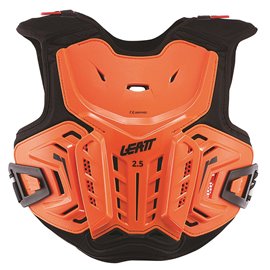 Leatt, chránič hrudníku, Chest Protector 2.5 Junior, barva oranžová/černá, velikost S/M