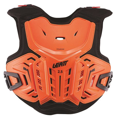Leatt, chránič hrudníku, Chest Protector 2.5 Junior, barva oranžová/černá, velikost L/X