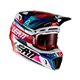 Leatt, přilba MX, model 8.5 V22 (+ brýle Velocity 5.5 ZDARMA) Helmet Kit Royal, barva granátová/červená/černá, velikost S