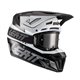 Leatt, přilba MX, model 8.5 V22 (+ brýle Velocity 5.5 ZDARMA) Helmet Kit, barva černá/bílá, velikost S 55-56 