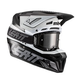 Leatt, přilba MX, model 8.5 V22 (+ brýle Velocity 5.5 ZDARMA) Helmet Kit, barva černá/bílá, velikost S 55-56 
