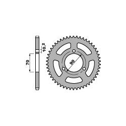 Spojkové lamely Kawasaki KXF 450, 06-09