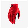 100%, rukavice cross/enduro Airmatic, barva červená/černá, velikost M