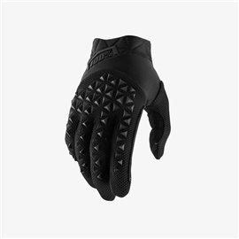 100%, rukavice cross/enduro Airmatic, barva černá, velikost M