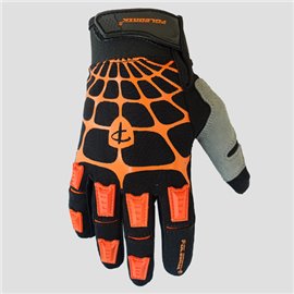 Polednik, rukavice cross Web MX, barva černá/oranžová, velikost M