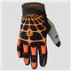 Polednik, rukavice cross Web MX, barva černá/oranžová, velikost L