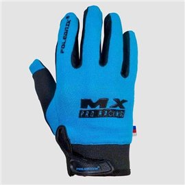 Polednik, MX rukavice, model MX PRO EVO BABY/JUNIOR/KID (dětské), modrá barva, velikost 3