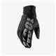 100%,rukavice Cross/Enduro, model Hydromatic Brisker Black (nepromokavé), černá barva, velikost L 
