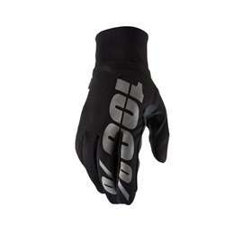 100%,rukavice Cross/Enduro, model Hydromatic Black (nepromokavé), černá barva, velikost L 