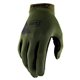 100%,rukavice Cross/Enduro, model Ridecamp GLOVES FATIGUE, zelená barva (military), velikost M 