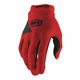 100%,rukavice Cross/Enduro, model Ridecamp RED, červená barva, velikost S 