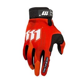 111 Racing, rukavice Moto 111, RED/BLACK/WHITE, barva červená/bílá/černá, velikost M